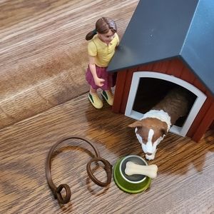 Schleich Dog House Set